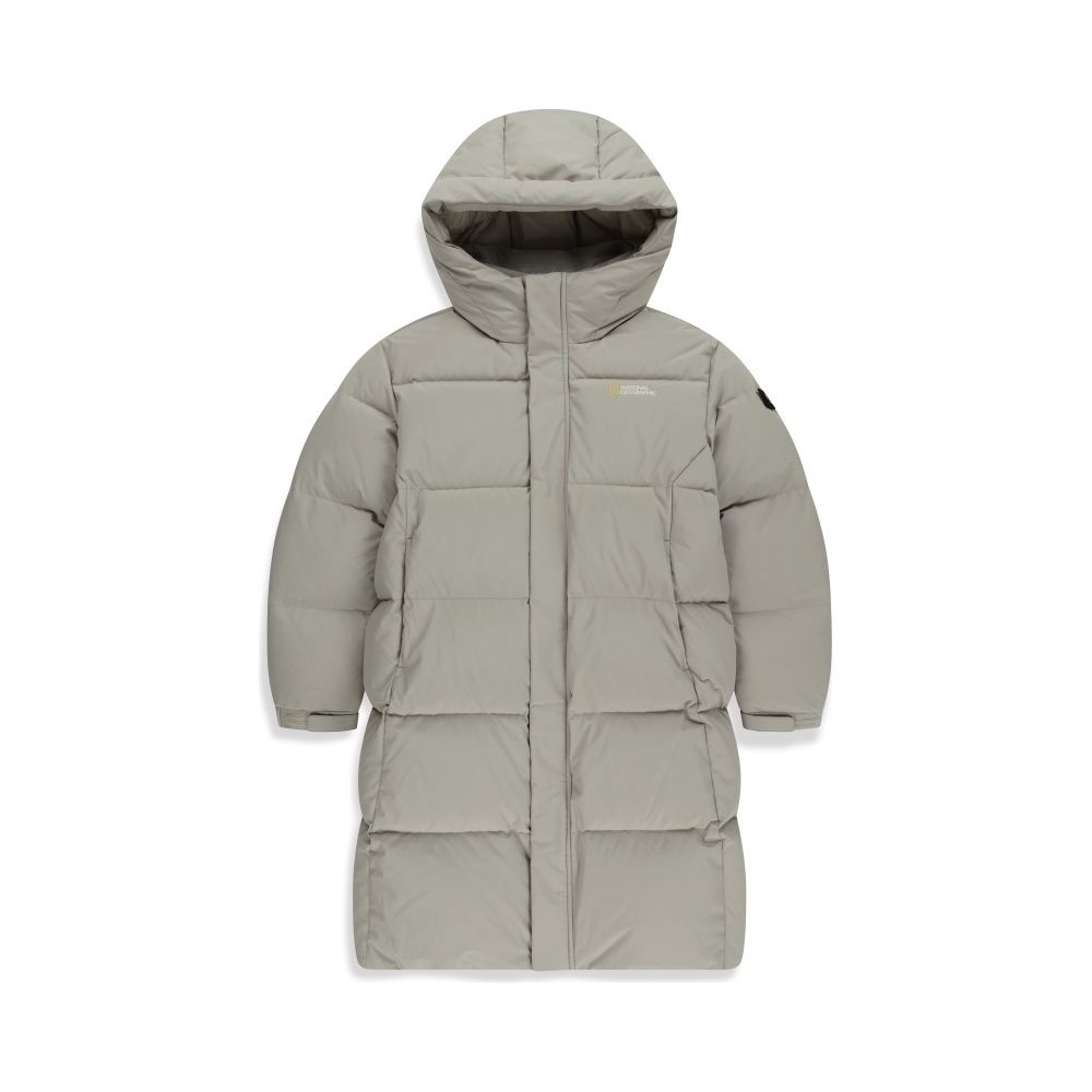 내셔널지오그래픽 키즈 K254UDW990 카이만 롱 구스 다운 점퍼 BEIGE