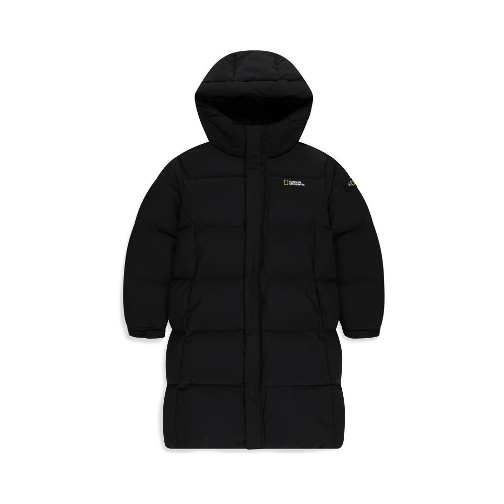 내셔널지오그래픽 키즈 K254UDW990 카이만 롱 구스 다운 점퍼 CARBON BLACK