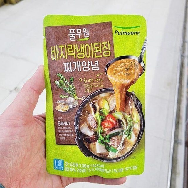 풀무원 바지락 냉이 된장 찌개 양념 130g bP00370590