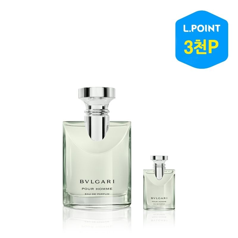 [롯데백화점] 불가리 퍼퓸 [8적립] 뿌르 옴므 오 드 퍼퓸 50ML (+5ML 미니어처)(+ L.POINT 3천점) LE1222112726