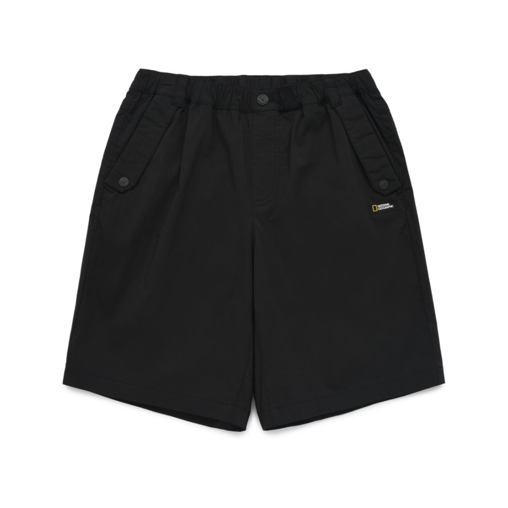 내셔널지오그래픽 키즈 K242UHP940 면스판 5부 반바지 CARBONBLACK