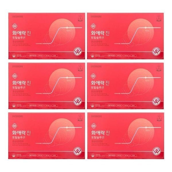 [하프클럽]정관장 화애락진 토탈솔루션 70ml x 30포 터닝미 리뉴얼 6개 Ss