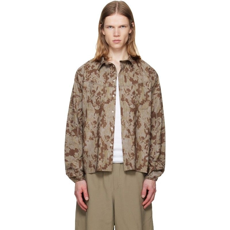 새티스파이 카키 피스쉘 리버 셔츠 11143-59G02 Camo sublimation