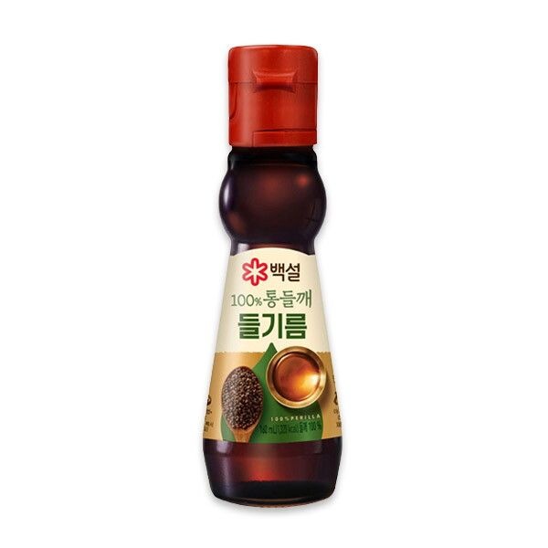 [작심밀도] [우리가락]백설 100%통들깨 들기름 160ml