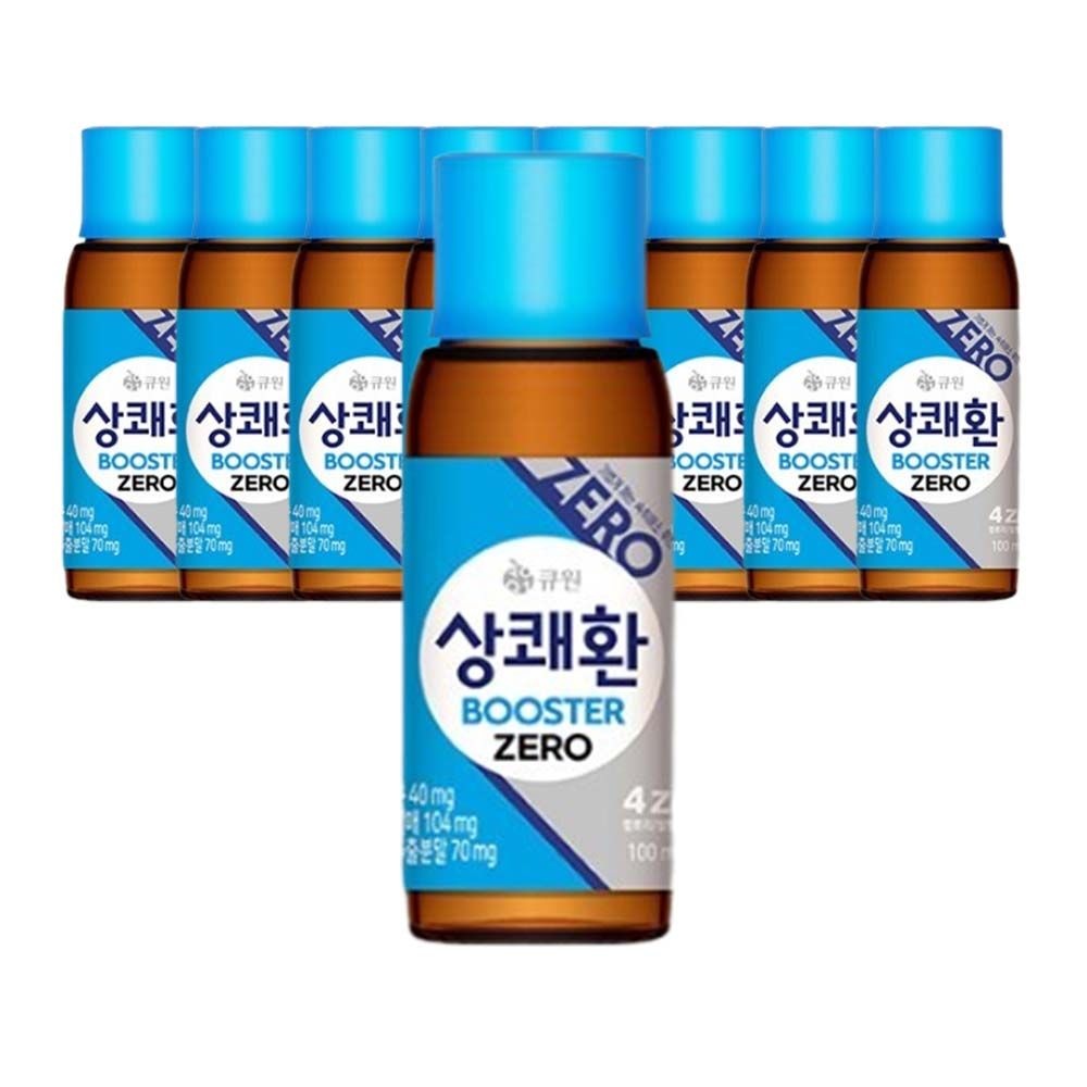 상쾌한 부스터 제로 큐원 상쾌환 100ml 10병