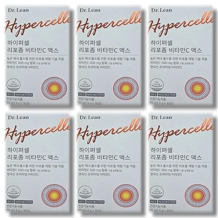 닥터린 하이퍼셀 리포좀 비타민C 맥스 30포 6박스
