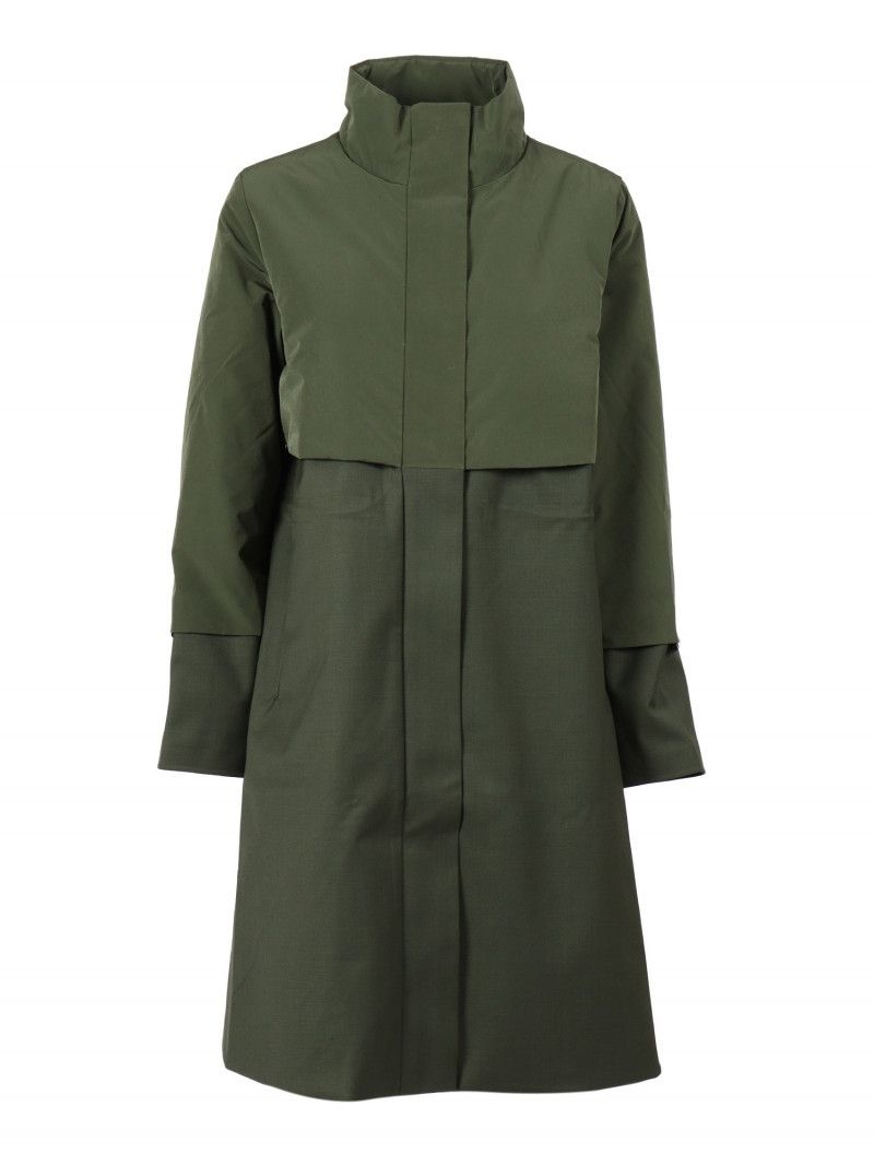 까웨 25FW K-WAY ELLA 울 NYLON MIX 다운 자켓 K71367WB2N