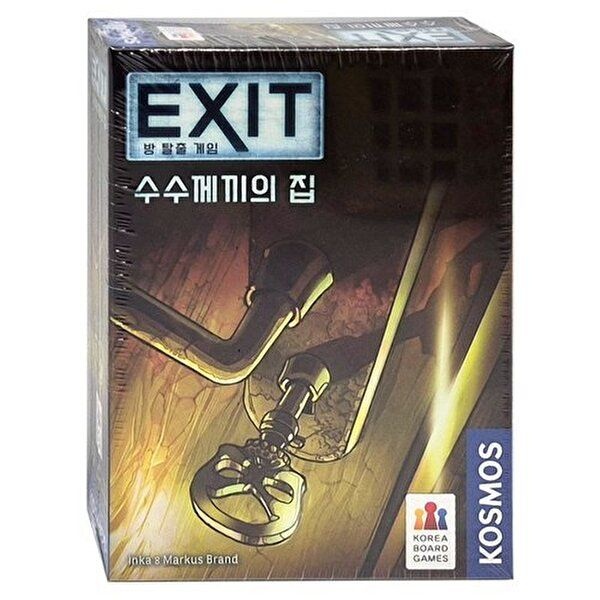 코리아보드게임즈 [코리아보드게임즈]고품질 코리아보드게임 EXIT 방 탈출 게임 수수께끼의 집 이스케이프룸 전략 두뇌 이스케...