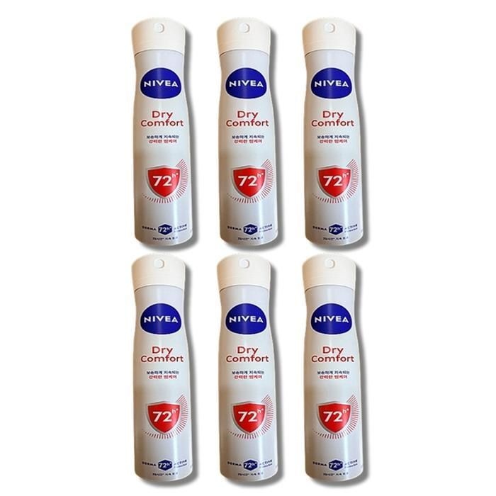 [보리담다] 니베아  스프레이 드라이 콤포트 200ml 6개