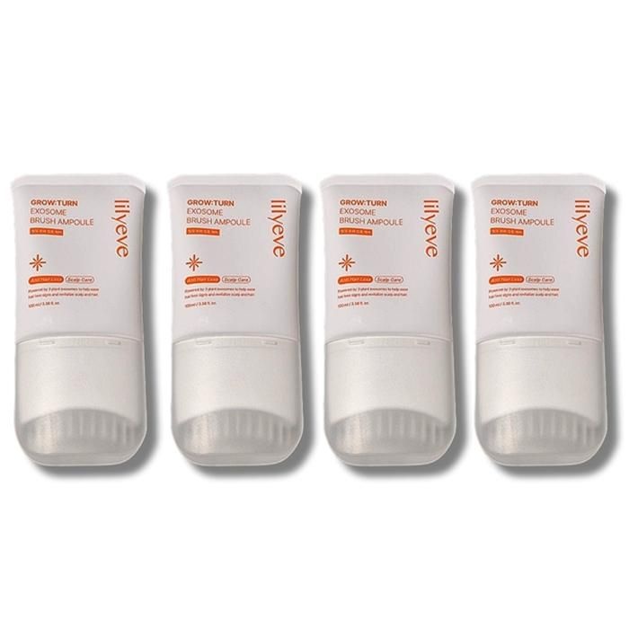 릴리이브 그로우턴AD 엑소좀 브러쉬 앰플 100ml 4개