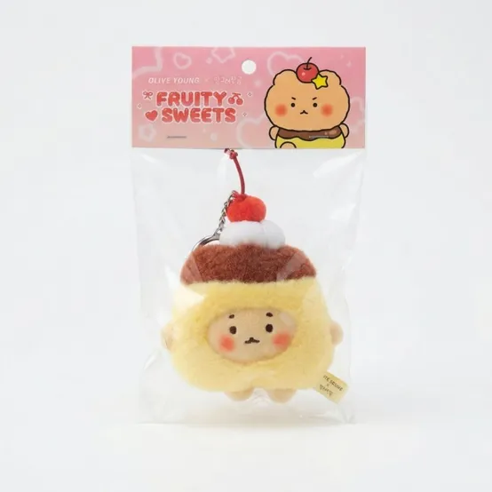 망그러진곰 망곰 인형 키링 푸딩