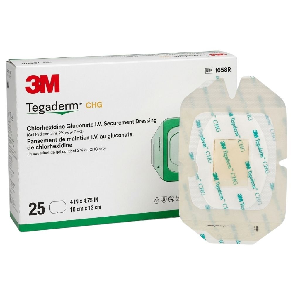 3M 테가덤 CHG 1658R 25개입 카테타고정 보호필름 10cmx12cm