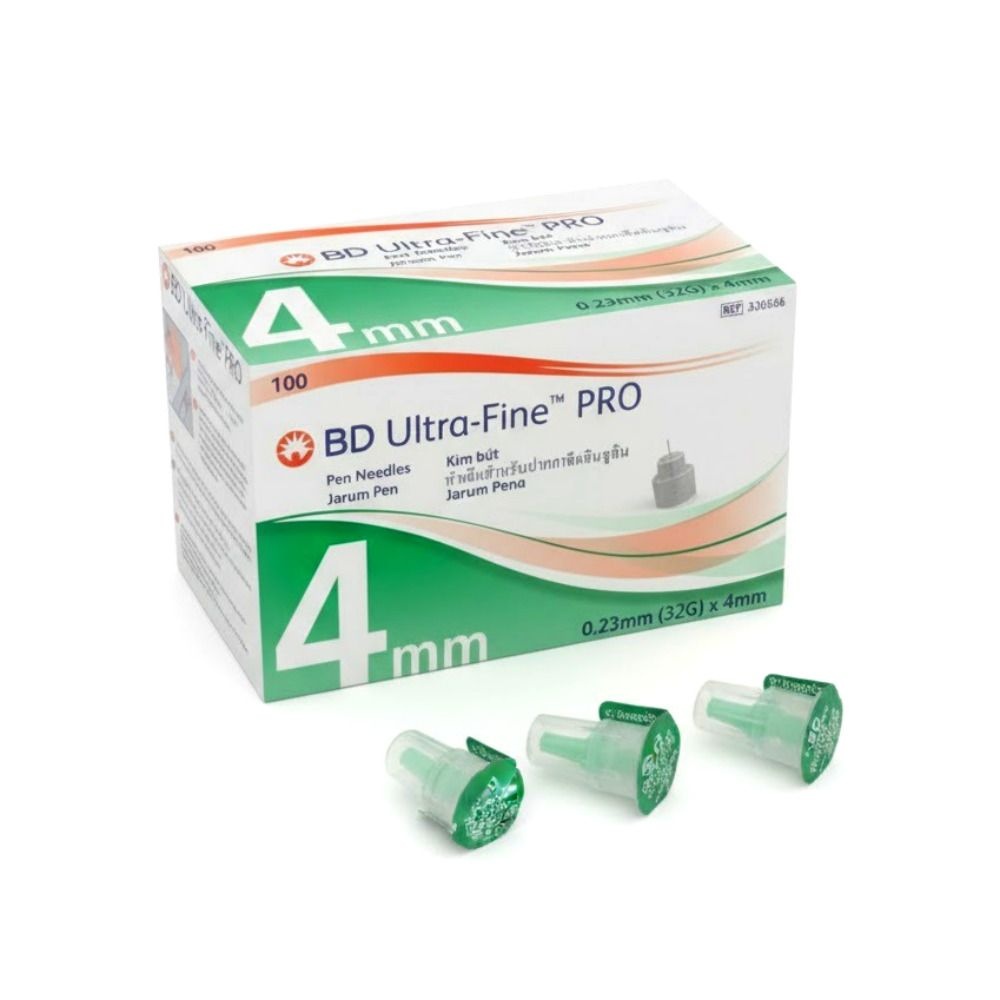 BD 비디 울트라파인 프로 멸균 주사침 32G 4mm 320566 인슐린 펜니들 주사바늘