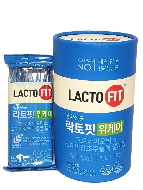 섭취 간편한 종근당건강 생유산균 락토핏 위케어 60포