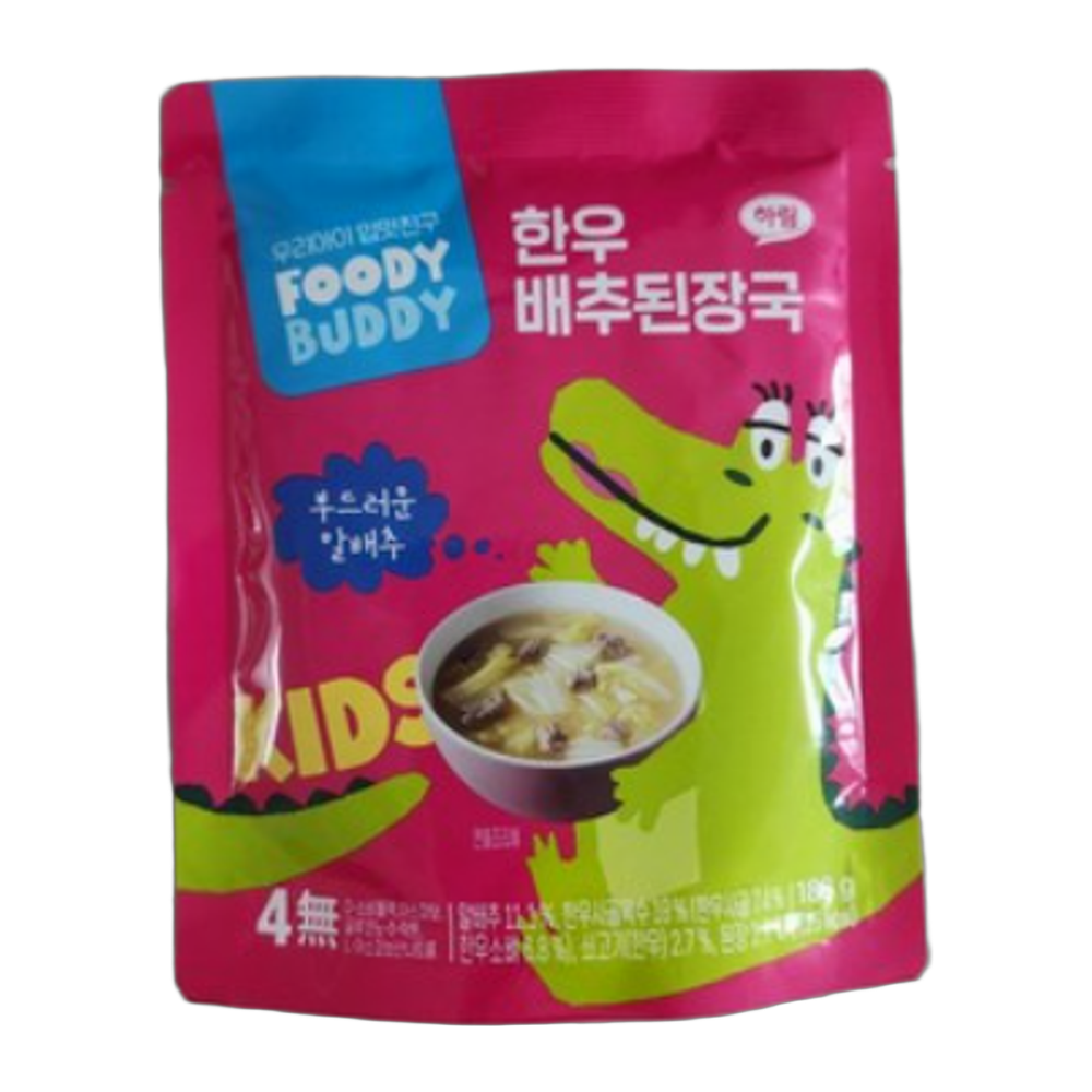 푸디버디 한우 배추된장국 180g 2개