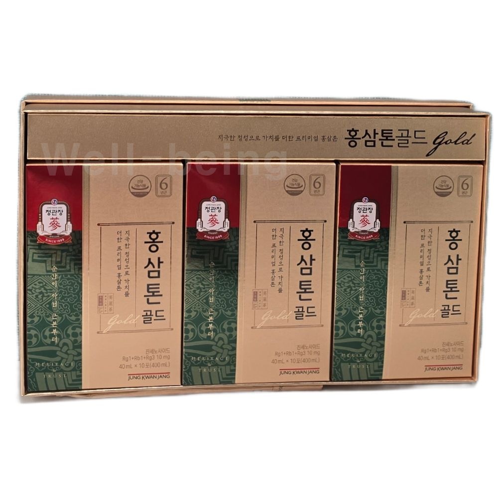 정관장  홍삼톤골드  40ml  30포 피로개선 (30일분) 겉케이스없음