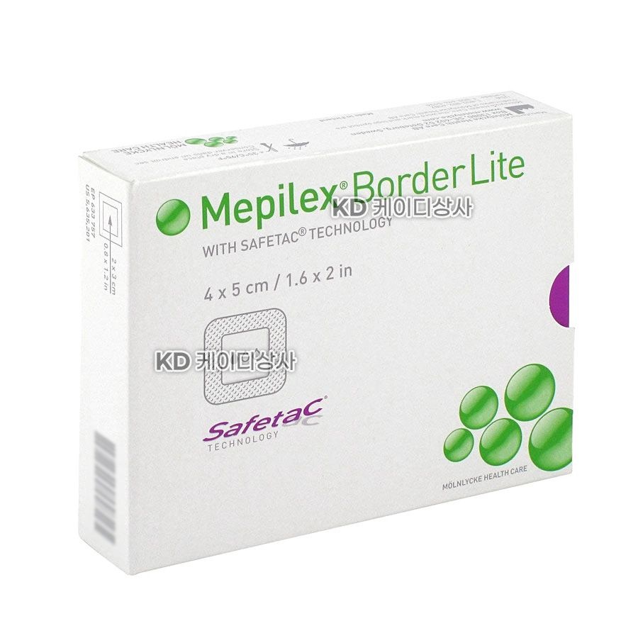 메피렉스 보더 라이트 4x5cm 10매 메필렉스 Mepilex