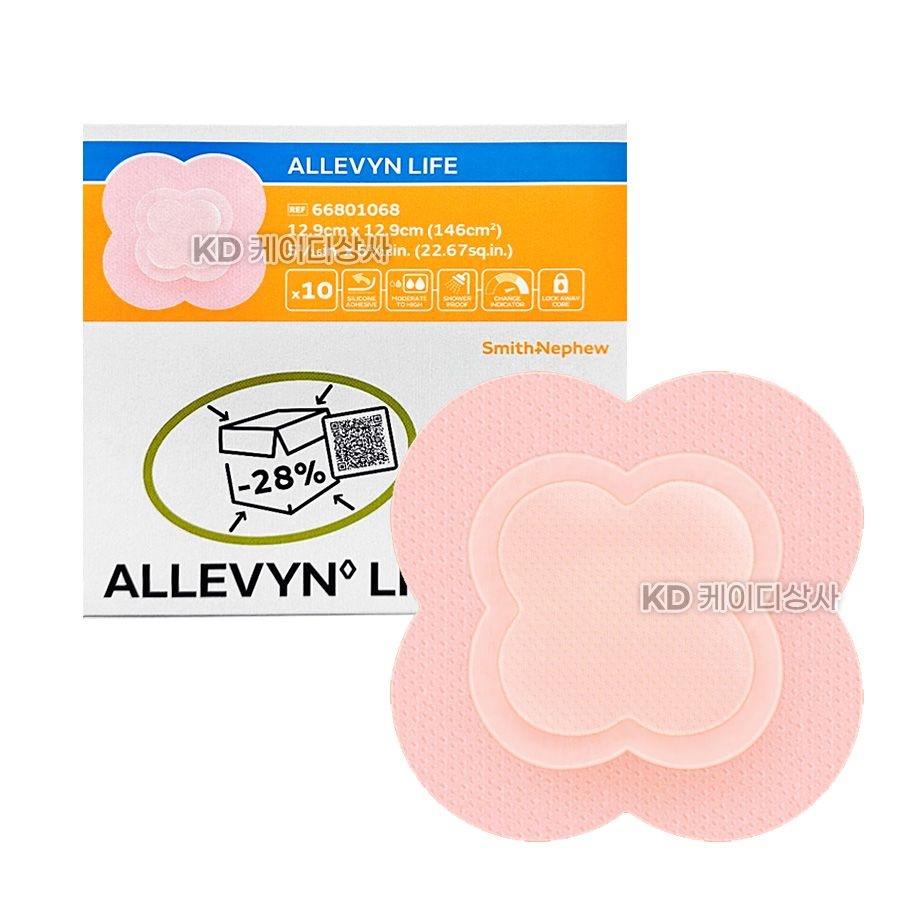 S&N 알레빈 라이프 M 12.9 x 12.9cm 10매입 드레싱밴드