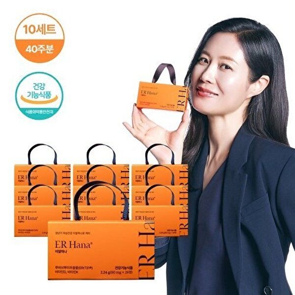 이알하나 [하프클럽]갱년기 여성건강 이알하나 ERr731 10박스 (40주분)