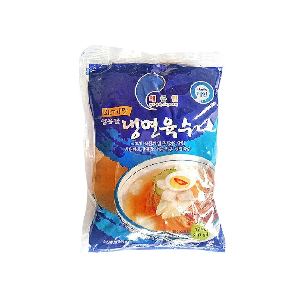해인 쇠고기맛 얼음골 냉면육수 310ml X 15개