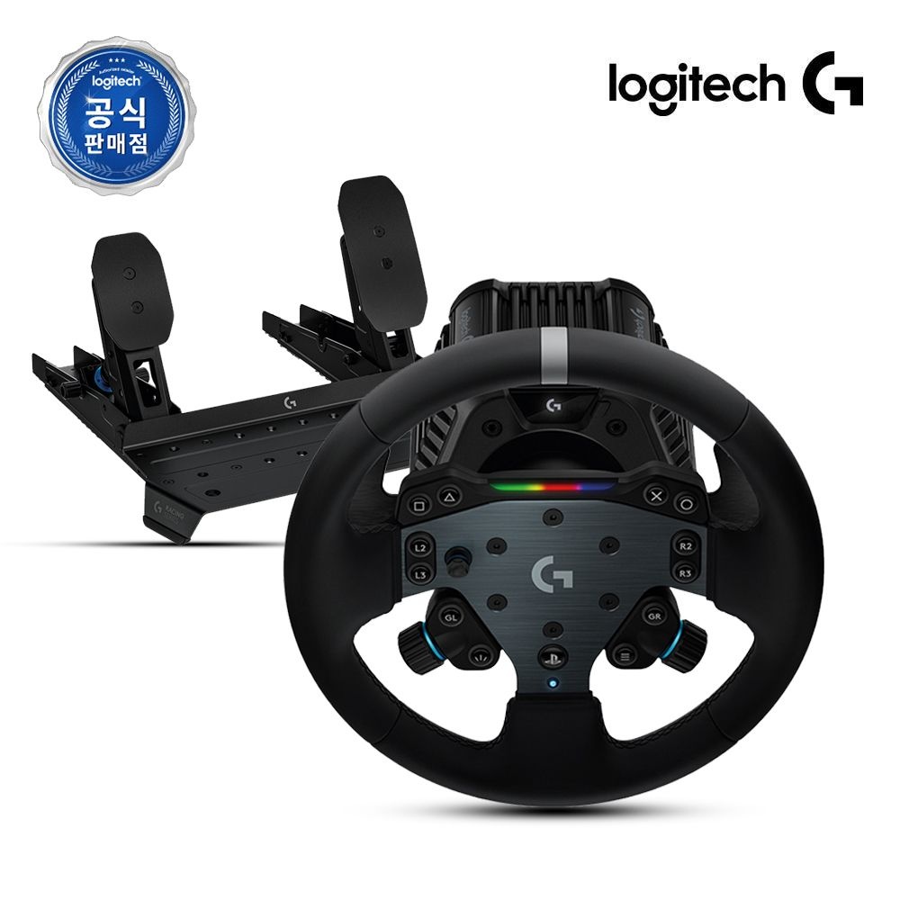 로지텍G 로지텍코리아 로지텍G RS50 레이싱휠, RS PEDALS 2패달 패키지(PS,PC) PO