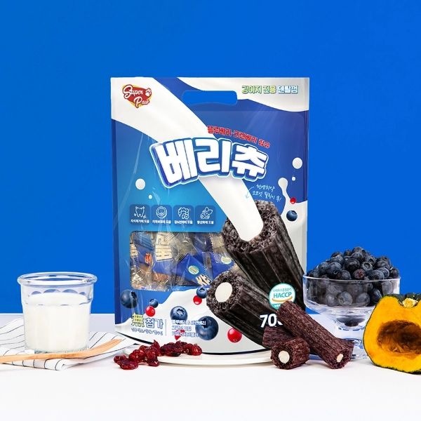 슈퍼포우 베리츄 강아지 전용 덴탈껌 14g x 50개