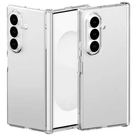 갤럭시 Z폴드8 울트라 1+1 슬라임 투명 힌지 보호 슬림 젤리 휴대폰 케이스