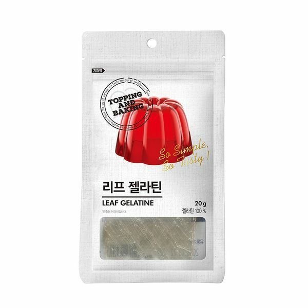 (현대Hmall) 레드비샵 큐원 홈베이킹 리프젤라틴 20g