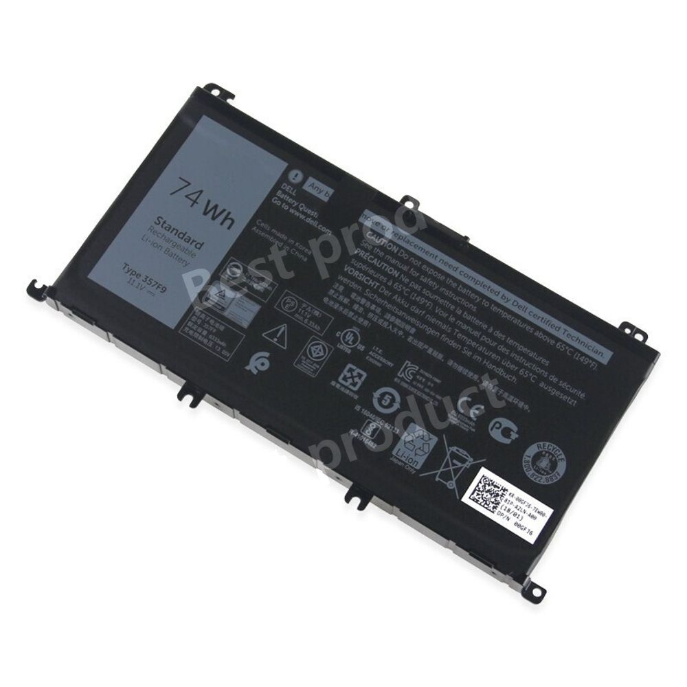 [해외] 델 Inspiron 15 7559 7566 7567 호환 배터리 7000 357F9 P57F