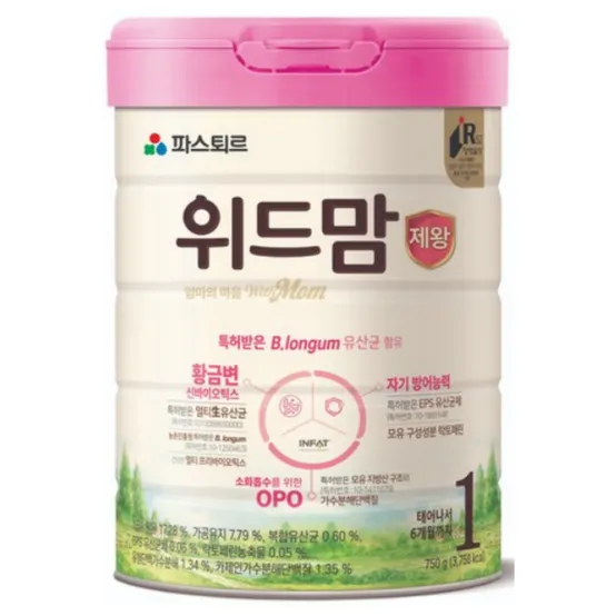 파스퇴르 위드맘 제왕 1단계 750g 2개