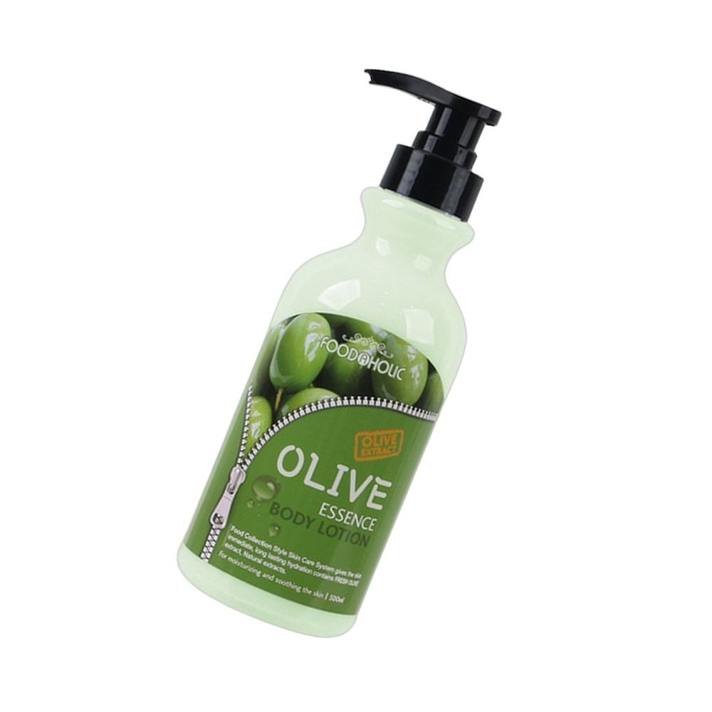 코스앤바이오 푸드어홀릭 여름 바디로션 올리브 500ml 1개 겨울 피부진정 저자극 순한 바디로션