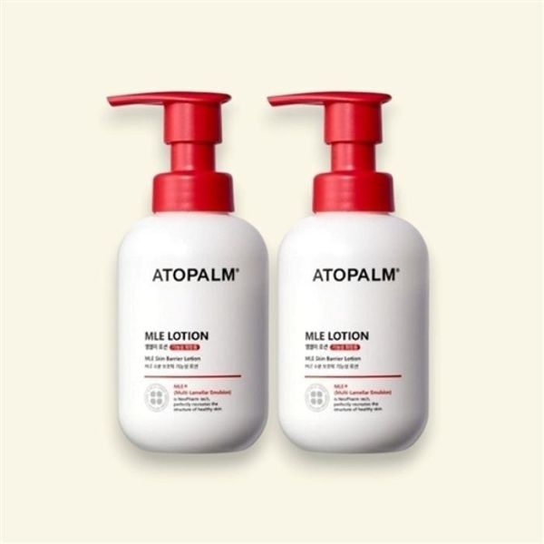 아토팜 신형 MLE 보습 아기 로션 펌프형 200ml 2개