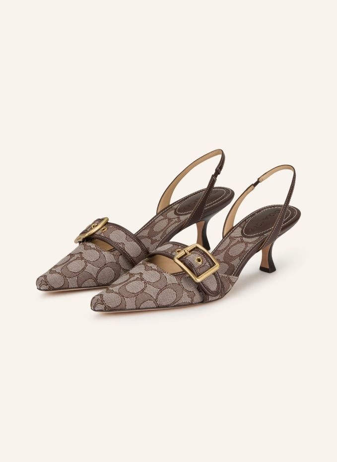 코치 Conti COACH MARGOT 슬링백 pumps 100302596015000
