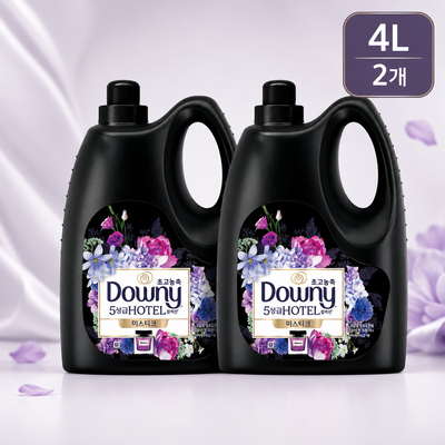 다우니 초고농축 호텔 컬렉션 섬유유연제 미스티크 본품 4L x 2개 화목드림