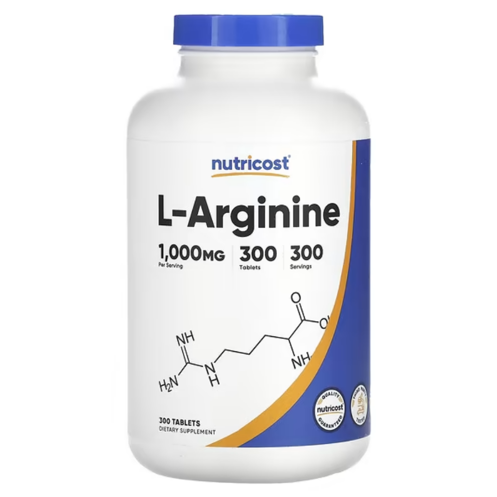 [해외] 뉴트리코스트 L 아르기닌 1000mg 타블렛 300정