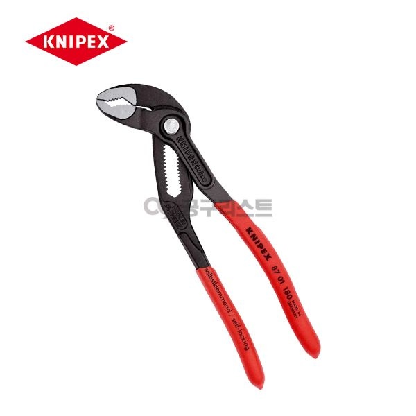 크니펙스 [KNIPEX]87 01 180 첼라 워터펌프 플라이어 180mm