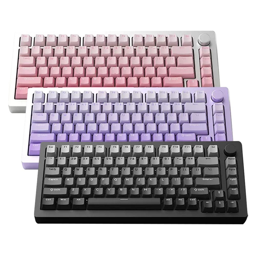 [해외] (재고) MONSGEEK M1W 무선 게이밍 키보드 75객제화 핫스왑 키보드 /RGB램프/PBT키캡