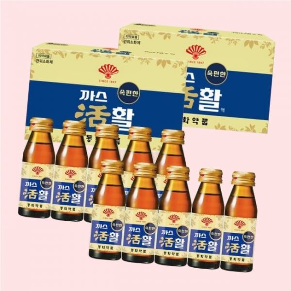 부채표 까스활 75ml 20병 음료 까스활명수 4450850