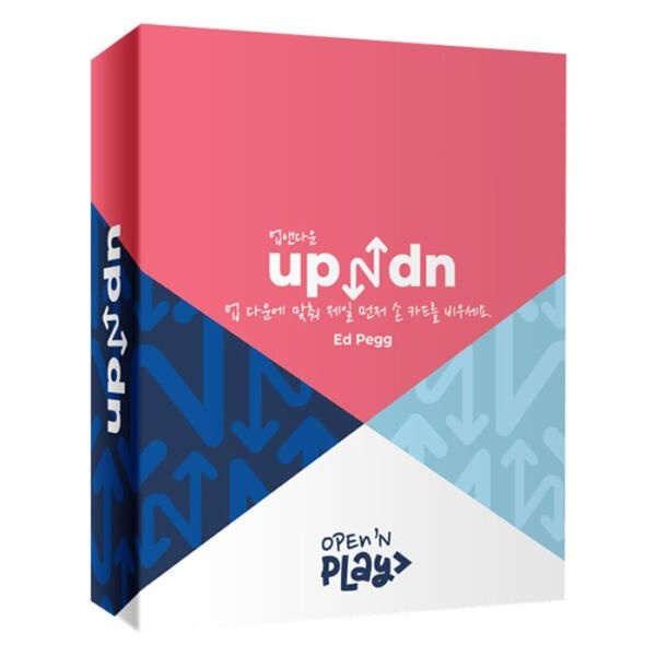 팝콘게임즈 아트박스/팝콘에듀 [P][팝콘게임즈] 업앤다운 보드게임 전략 달무티