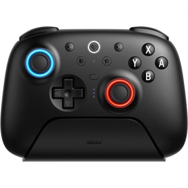 8Bitdo [해외] 8BitDo Ultimate 2 Bluetooth 컨트롤러 Switch & Windows PC용, TMR 조이스틱이 있는 Pro 컨트롤러, 전환 가능한 홀 효과/촉각 트