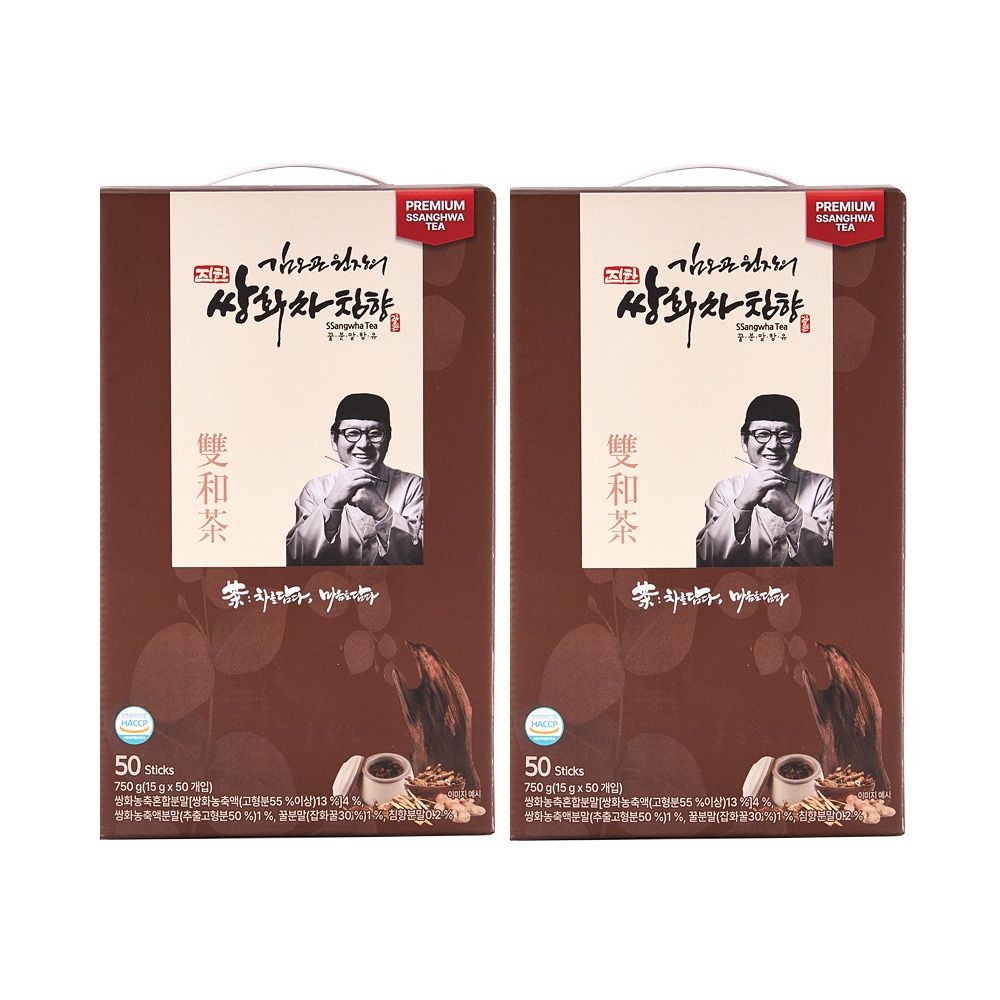 김오곤 원장 진한 쌍화차 침향 15gx100개 고명 50g 2개 포함