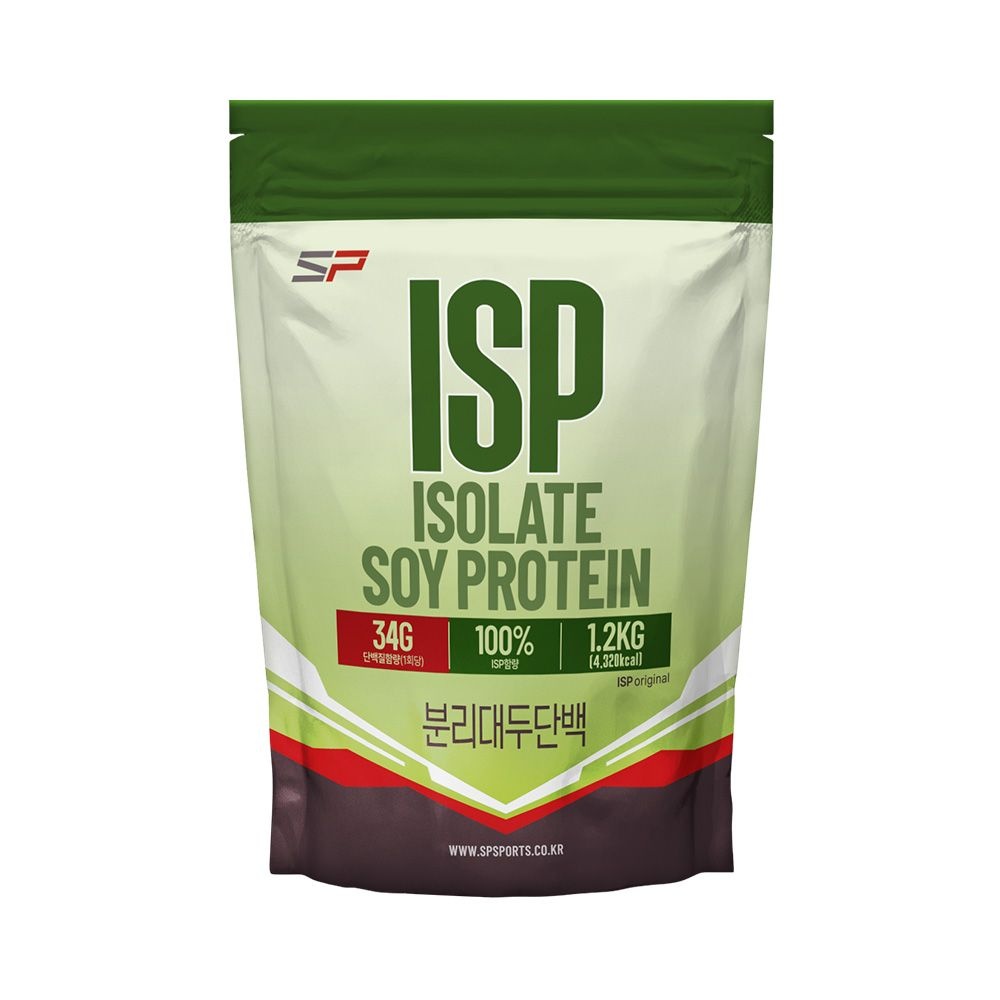 성풍양행 SP스포츠 ISP 분리대두단백 오리지널(무맛) 1.2kg