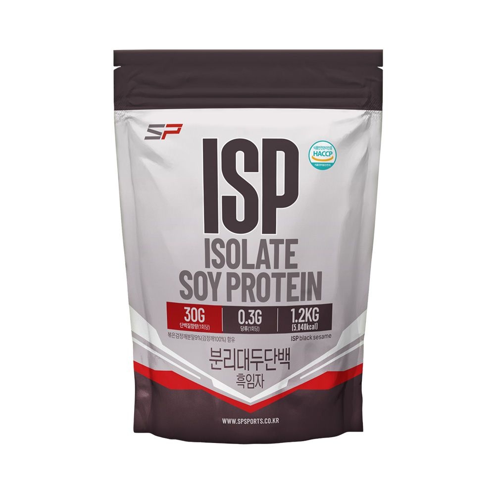 성풍양행  SP스포츠 ISP 분리대두단백 흑임자 1.2kg