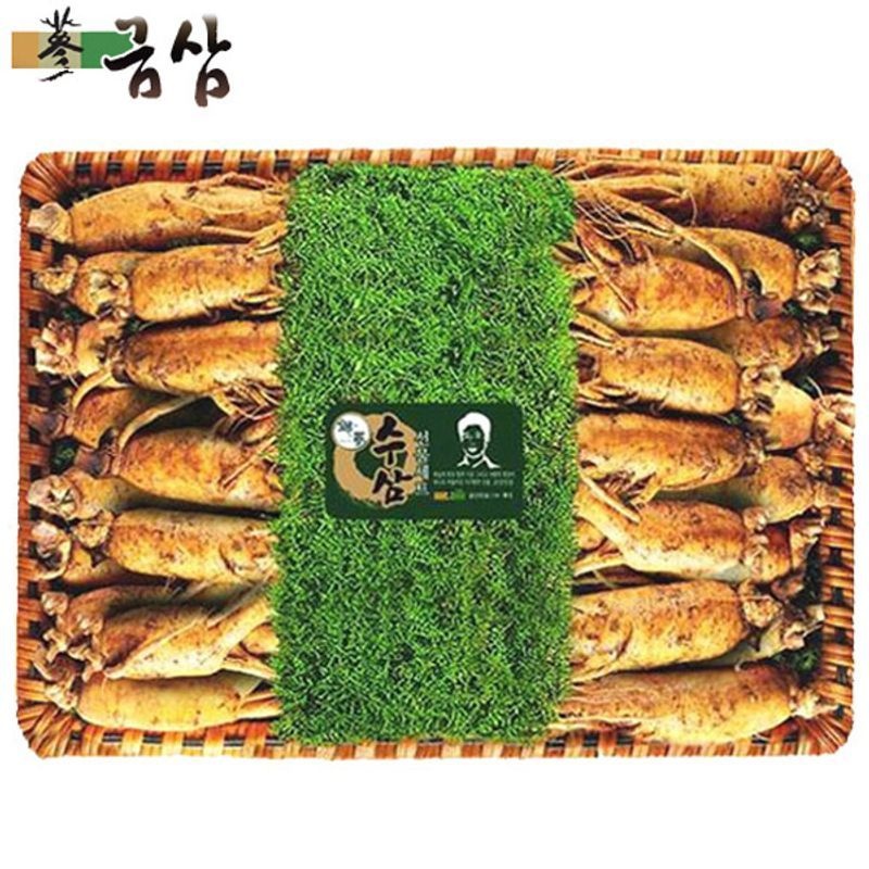 [인삼명품관] 국내산 수삼 小 1kg 25~30편