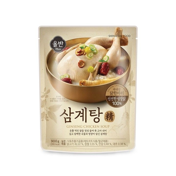 [롯데온] 신세계푸드 올반 삼계탕 900g 5팩
