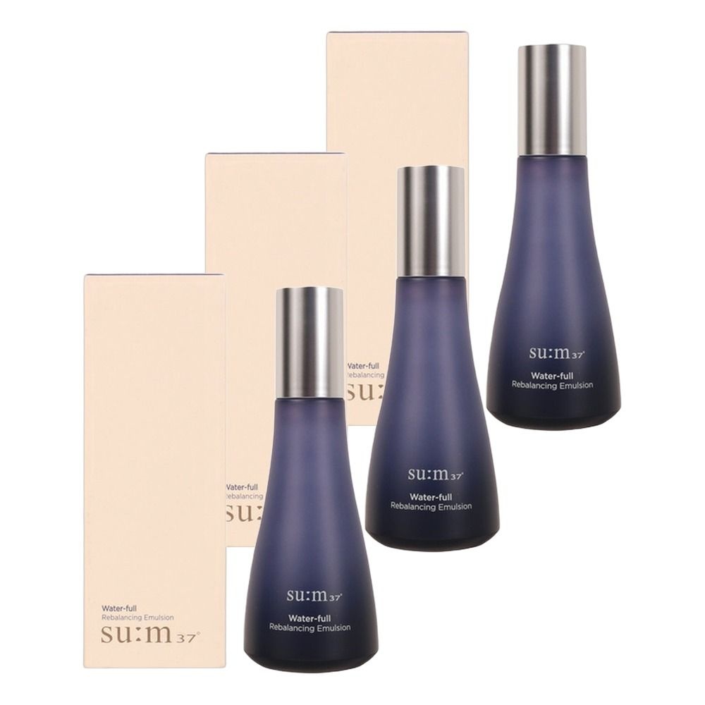 숨37 코스메틱 워터풀 리밸런싱 에멀전 120ml 3개 카밍 진정 피부과 여성 로션