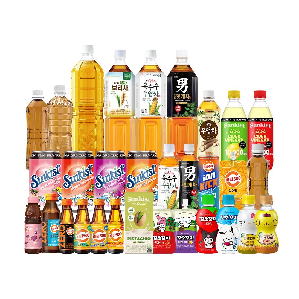 [본사직영] 광동제약 비타500 이온킥 240ml 24입 외 광동제약 음료BEST