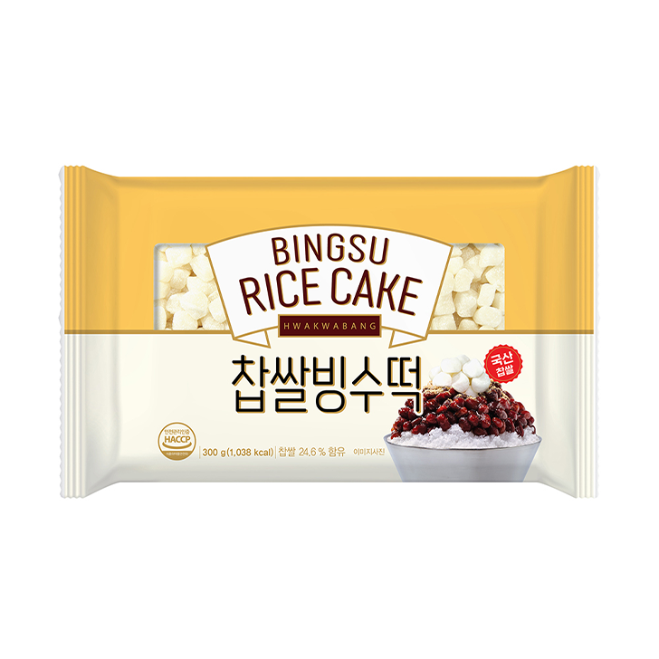[오늘출발] 화과방 팥빙수 떡 찹쌀 빙수떡 300g