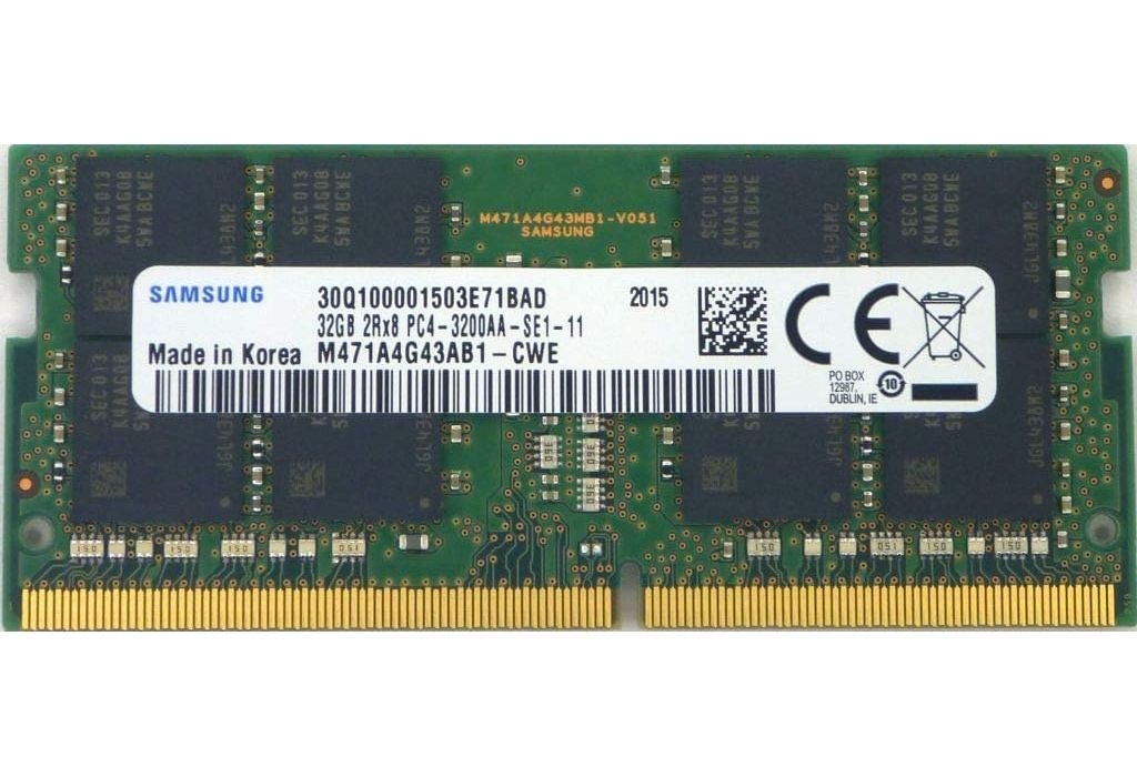 [해외] 삼성 32GB DDR4 3200MHz SODIMM RAM 노트북 메모리 관부가세포함