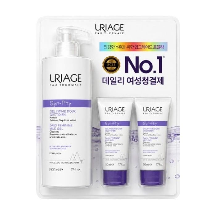 유리아쥬 진피 데일리 여성청결제 Y존 냄새 질 세정제 500ml + 50ml x 2 코스트코